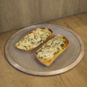 Pan de ajo con queso roquefort